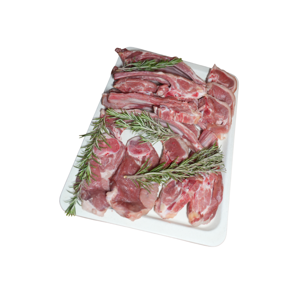 Lamb ribs and chops